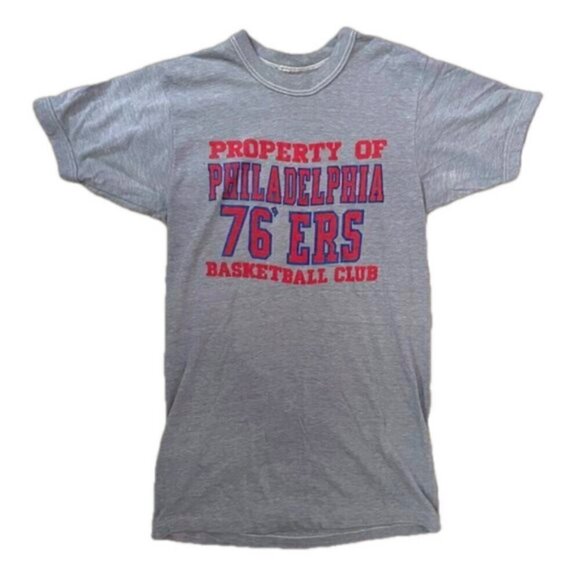 Vintage Philadelphia 76ers T-Shirt - S, Unisex - Picture 8 of 10
